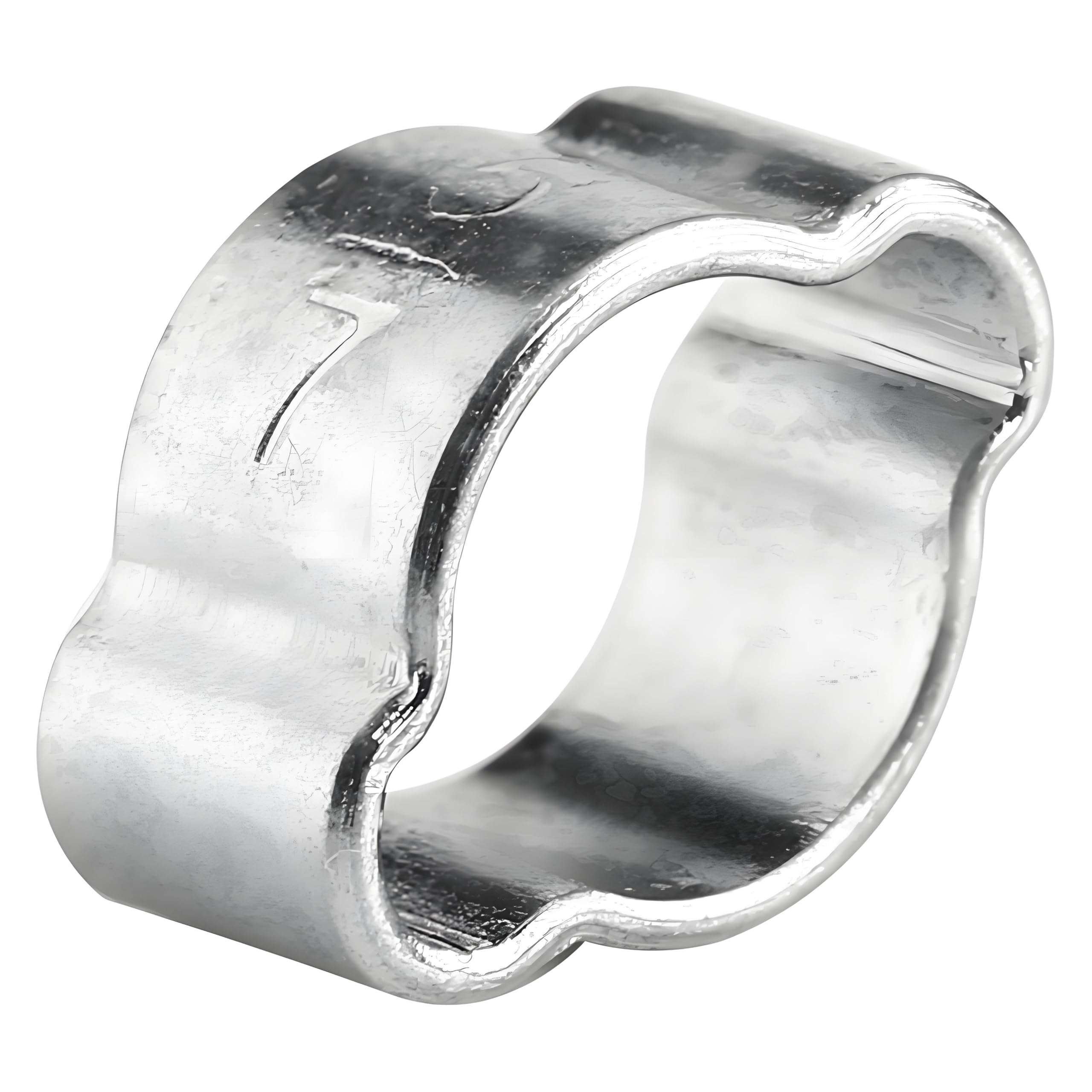 10Pcs Hose Clips Zinc Plated Galvanized Iron Two-Ear Hose Clamp Hose Fastener Pipe Clips 5mm-23mm for Fule Petrol Pipe Tube