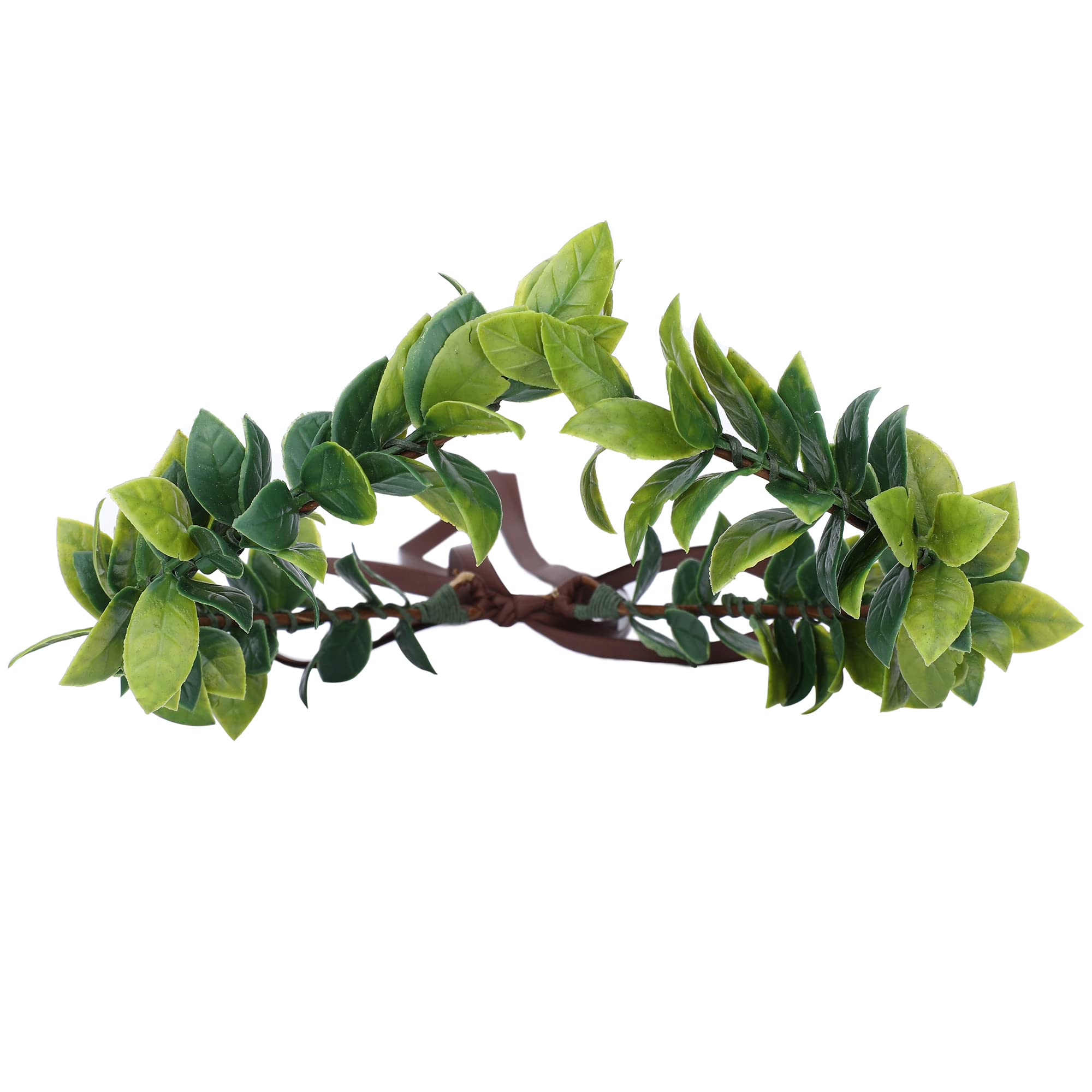 MOSTORY Green Greek Laurel Leaf Crown for Toga Costume Party Renaissance