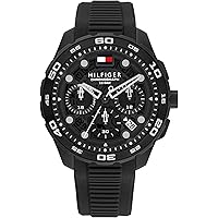 Amazon.com: Tommy Hilfiger Men's Quartz Chronograph Watch - Bold