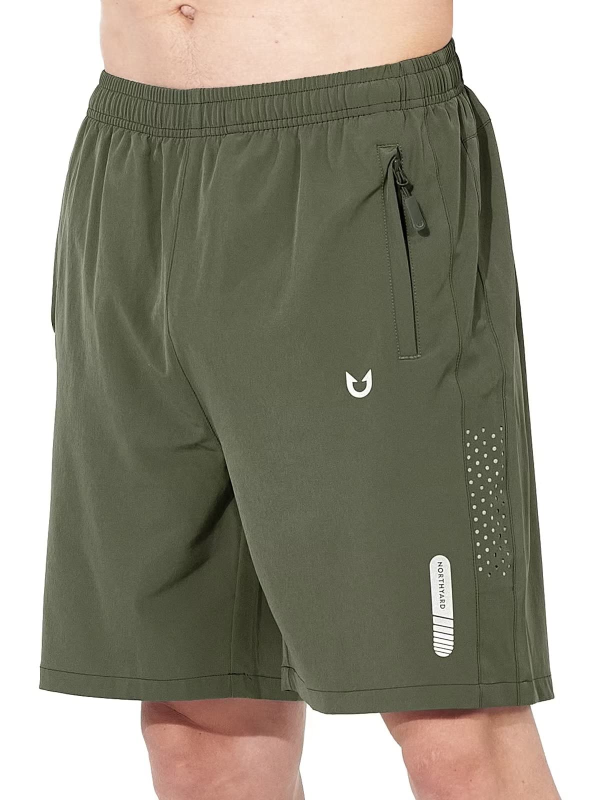 NORTHYARD Men's Athletic Running Shorts Quick Dry