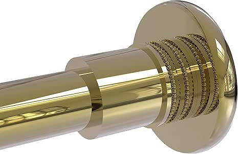 Amazon.com: Allied Brass 1099D Curtain Shower Rod Bracket, Unlacquered