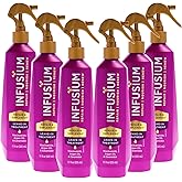 Infusium Repair And Replenish Leave-In Treatment - Hair Spray with Niacinamide, Argan Oil, and Ceramides - Strengthens and Nourishes - 6 pc