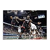 Dwyane Wade Posters For Walls Canvas Paper Poster