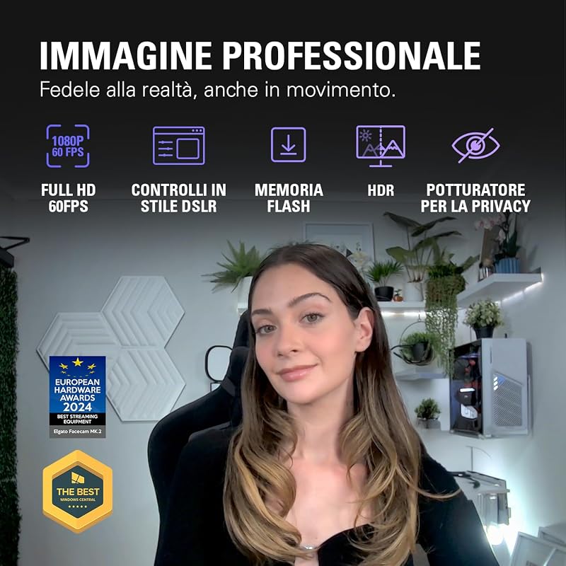 Facecam MK.2, webcam Full HD Premium con HDR