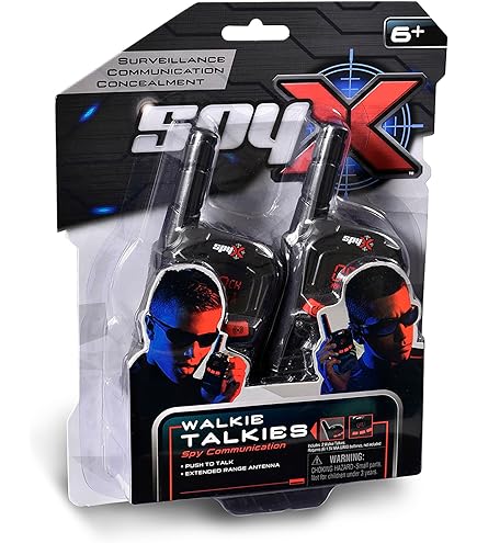 Amazon.com: Spy Gear Ninja Gear Walkie Talkies 2-Way