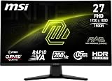 MSI MAG 274CXF 27 Inch FHD Curved Gaming Monitor 280 Hz 0.5ms 1500R