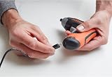 BLACK+DECKER Cordless Rapid Screwdriver 3.6V with Case & Bits view 2