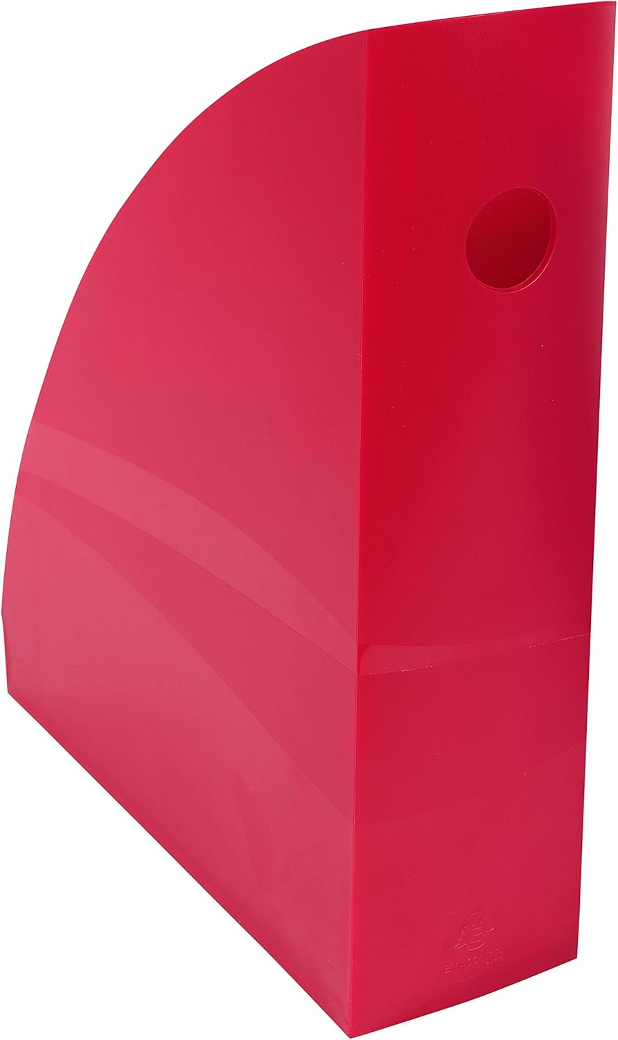 Exacompta, Ref 18284D, Magazine File MAG-CUBE, 266 x 82 x 305mm, Finger Hole on Spine, Suitable for A4+ Documents