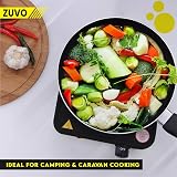 Zuvo 1500W Single Hot Plate Portable Electric Hob Cast Iron Ring 22.7cm view 5