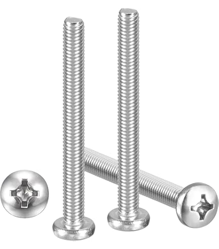 Star Drive Pan Head Machine Screws 18-8 Stainless Steel #2-56 x 1
