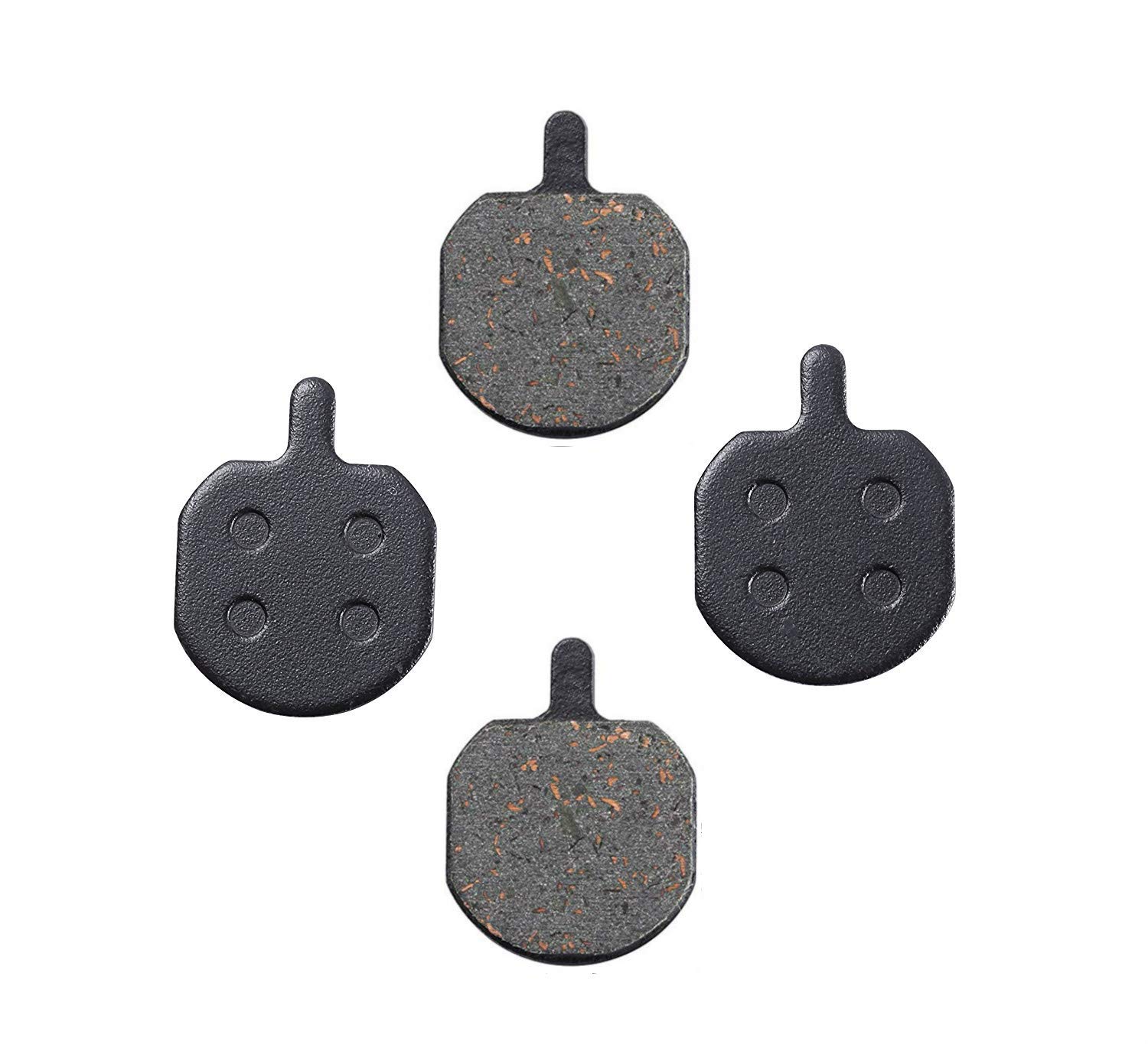 Icreopro Semi-Metallic Bicycle Disc Brake Pads for MX2,MX3,MX4,MX5,GX-C(GCX),GX-2(GX2) CX Pro, CX Expert, CX Comp,2 PAIRS
