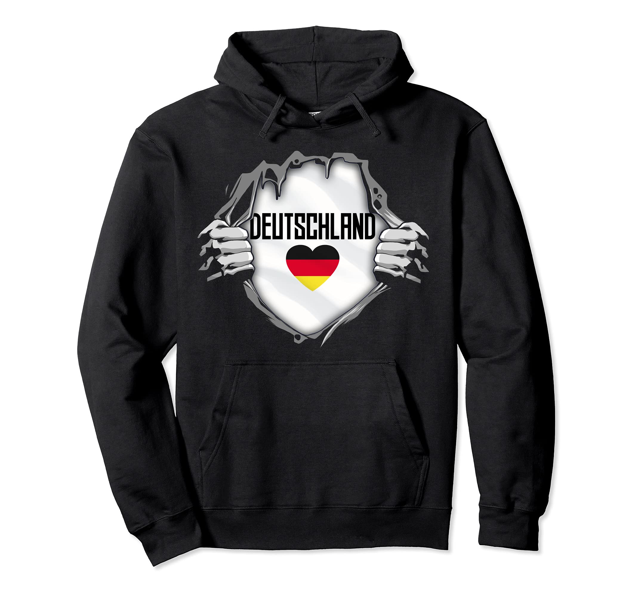 Germany German National Flag I love Germany Pullover Hoodie