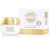Edom Retinol Time Control Restoring Day Cream- Moisturizes & Hydrates Skin, Restoring Antioxidants, Smoothing The Appearance of Fine Lines and Wrinkles, Promoting Skin Natural Elasticity. 1.7 fl.oz
