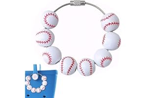 Xuvrir Bag Charms for Bogg Bag Accessories,Baseball Accessories Charm, Keychain Bag Charm For Beach Tote Backpack Diaper Bag