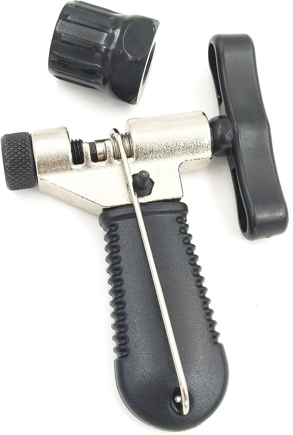 LONKER Universal Bike Chain Tool with Chain Hook, Road and Mountain Bicycle Chain Repair Tool, Bike Chain Splitter Cutter Breaker, Bicycle Remove and Install Chain Breaker Spliter Chain Tool