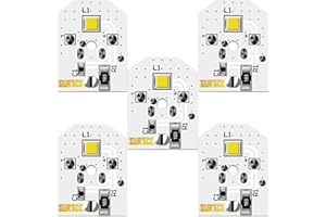 Gurtice New Upgraded 5 Pack WR55X11132 WR55X25754 LED Light for GE Refrigerator Replace WR55X30602 WR55X26486 PS4704284 3033142 EAP12172918 AP6261806