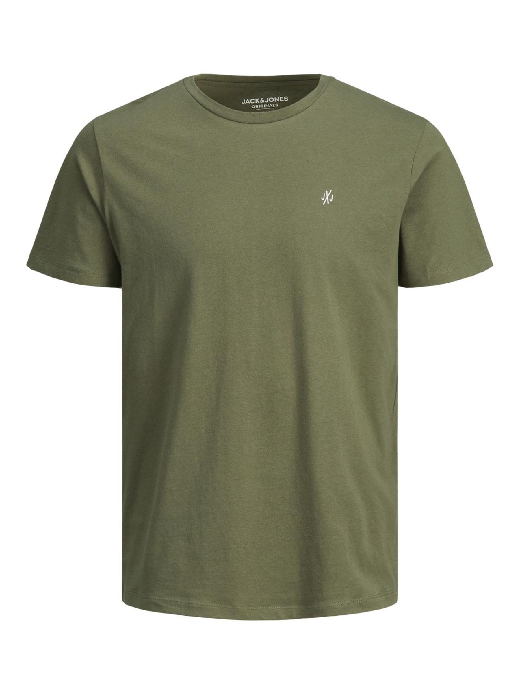 JACK & JONES Male T-Shirt 5er-Pack SWhite 2 4