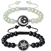 COAI Sun and Moon Couples Bracelets, Yin Yang Bracelets for Couples