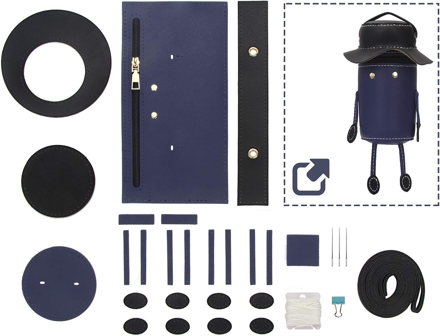 Sewing Kit for Kids, Learn to Sew My First Bag with