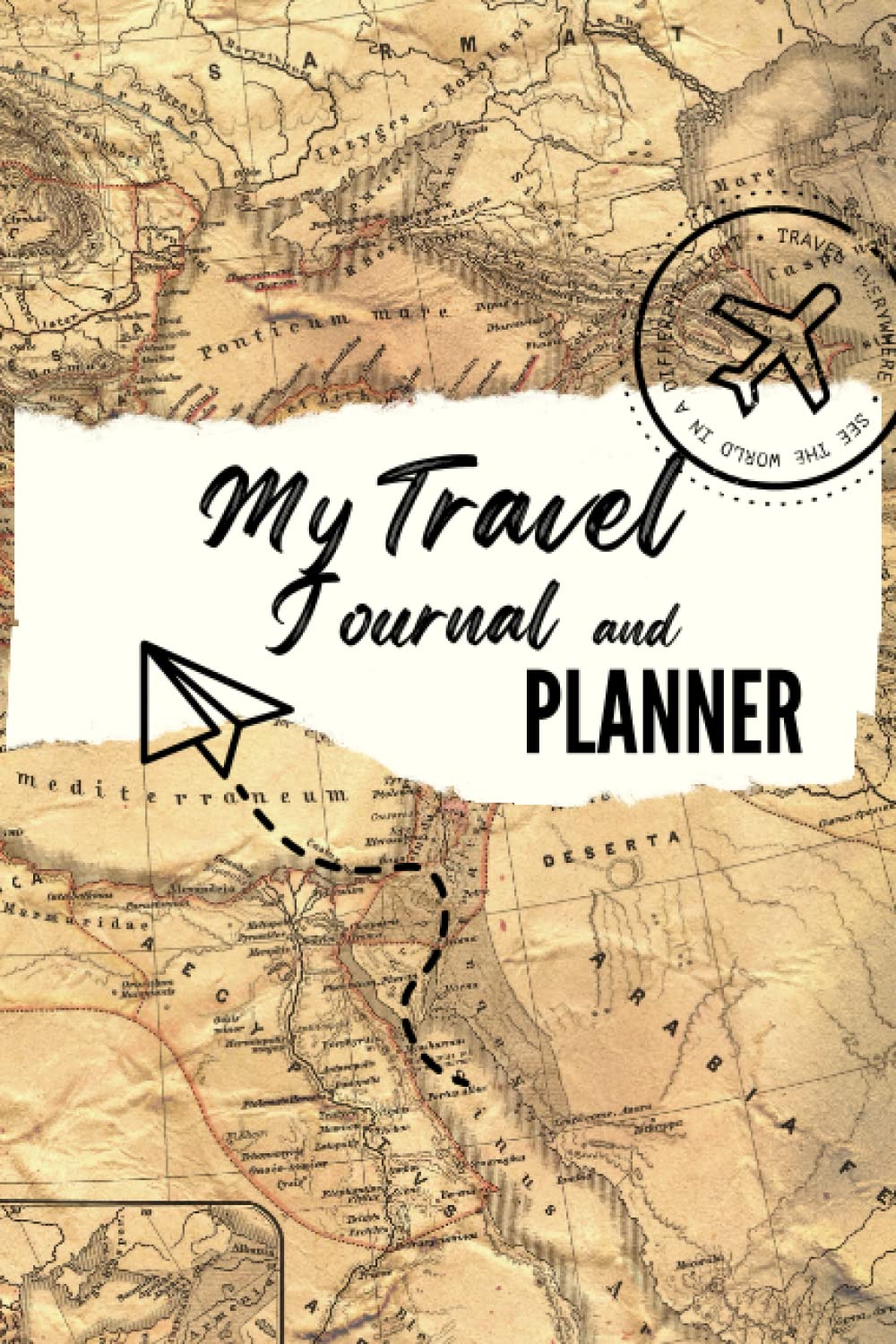 My Travel Journal And Planner: Travel Goals, Destination, Trip planner, Travel Budget, Packing Checklist, Visits Activity, Notes, Dot grit 6" x 9" Softcover 120 Page Notebook