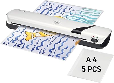 GBC Inspire+ A3 Laminator with Starter Set 5 Pouches Hot Cold Laminating