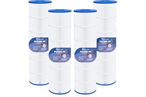 Future Way 4-Pack C4030 Pool Filter Cartridges Replacement for Hayward SwimClear C4030, C4025,C4020, Replace Hayward CX880XRE, Pleatco PA106, Unicel C-7488, 425sq.ft
