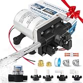 12V RV Water Pump 4008-101-A65/E65 | 3.0 GPM - 55 PSI | Camper RV Water Pump | Self-Priming & Quiet Diaphragm Pump | Thermal