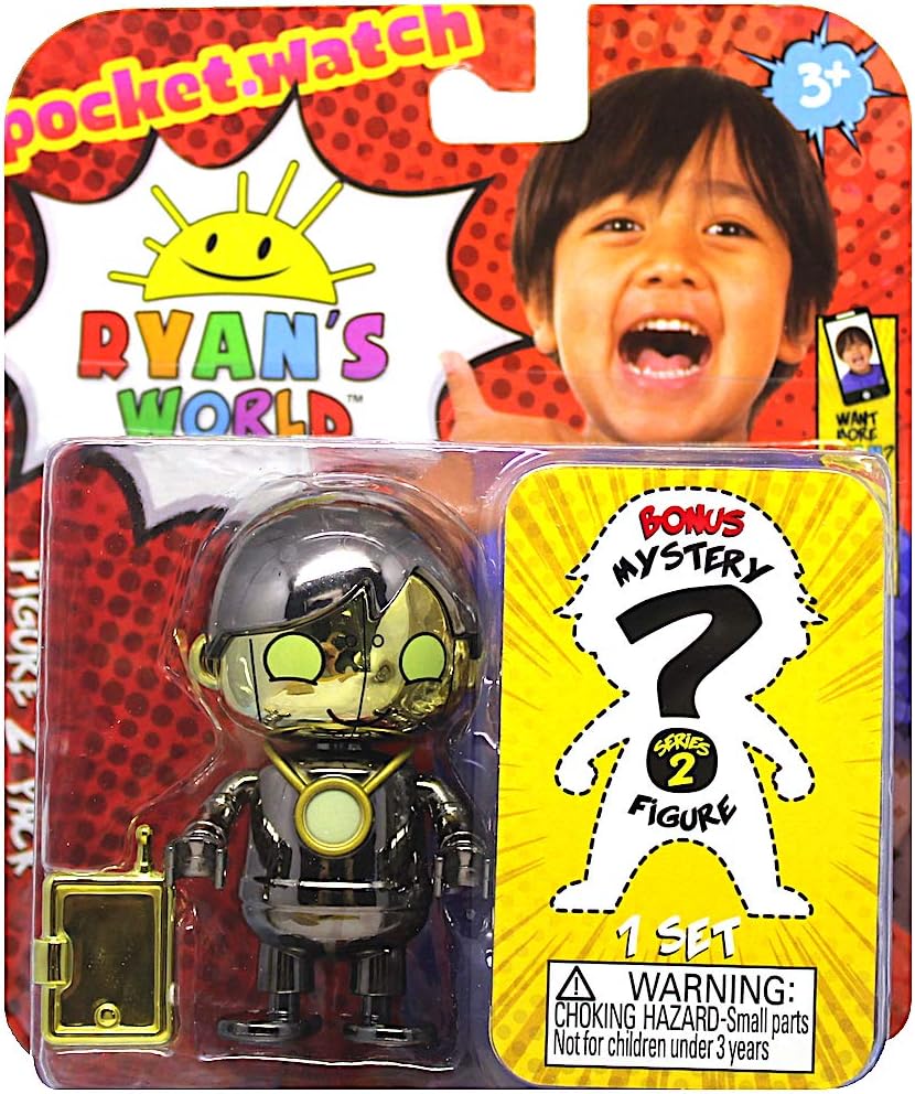 Park Star Ryan & One Mystery Ryan's World Action Figure Set 3"