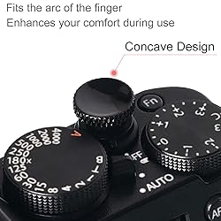 Soft Shutter Release Button(3 Pack Black), High-end