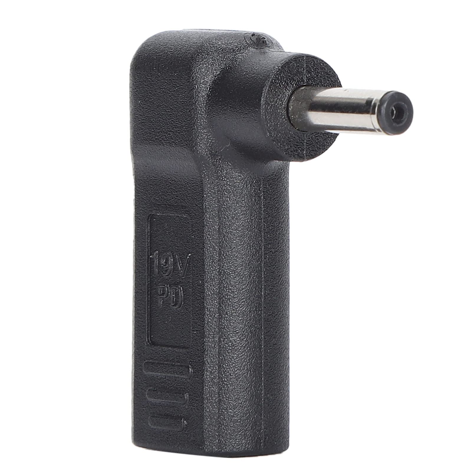 USB C to Rectangle DC Plug, 4.0x1.35mm Adapter PD Emulator Trigger 90 Degree Angled for Laptop Tablet, DC 65W PD Emulator Trigger