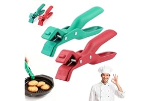 GENERIC 2 PCS Hot Plate Grippers, 2026 New Hot Plate Gripper Lifter Tongs, Multi-function Anti-Scald Bowl Clip,Silicone Non-slip Hot Dish Plate Holder,Microwave Oven Cooking for Bowls,Pans,Dishes