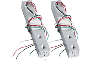 Wishiot 2PCS Digital Load Cell Weight Sensor 1kg 5kg 10kg 20kg High Precision Miniature Load Cells for Arduino DIY Electronic