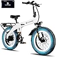 Luckeep Folding Electric Bike for Adults 1500W Peak Motor, 28MPH 60 Miles,720WH Battery 20" x 4.0" Fat Tire Foldable Ebike Commute with NFC/Anti-Theft/Hydraulic Brakes,UL Certified Electric Bicycle