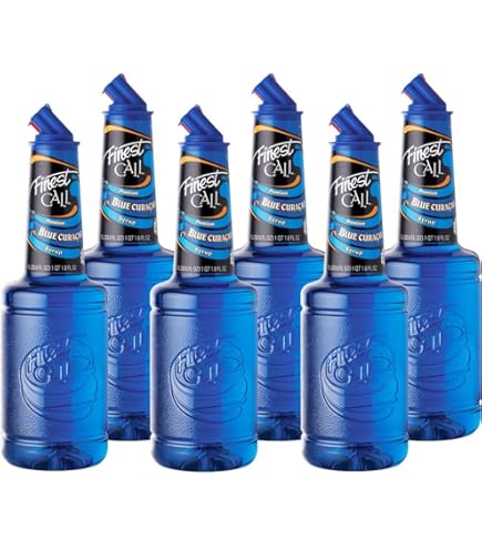 Amazon.com: Monin - Premium Blue Curacao Syrup | Iconic Blue Hue