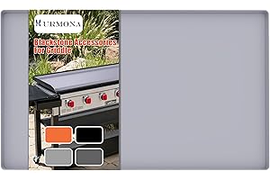 URMONA Silicone Griddle Mat for Blackstone 17 Inch Griddle, ReusableHeavy Duty Food Grade Silicone Mat, Protects From Rodents, and Rust, Keeps It Clean To Prevent