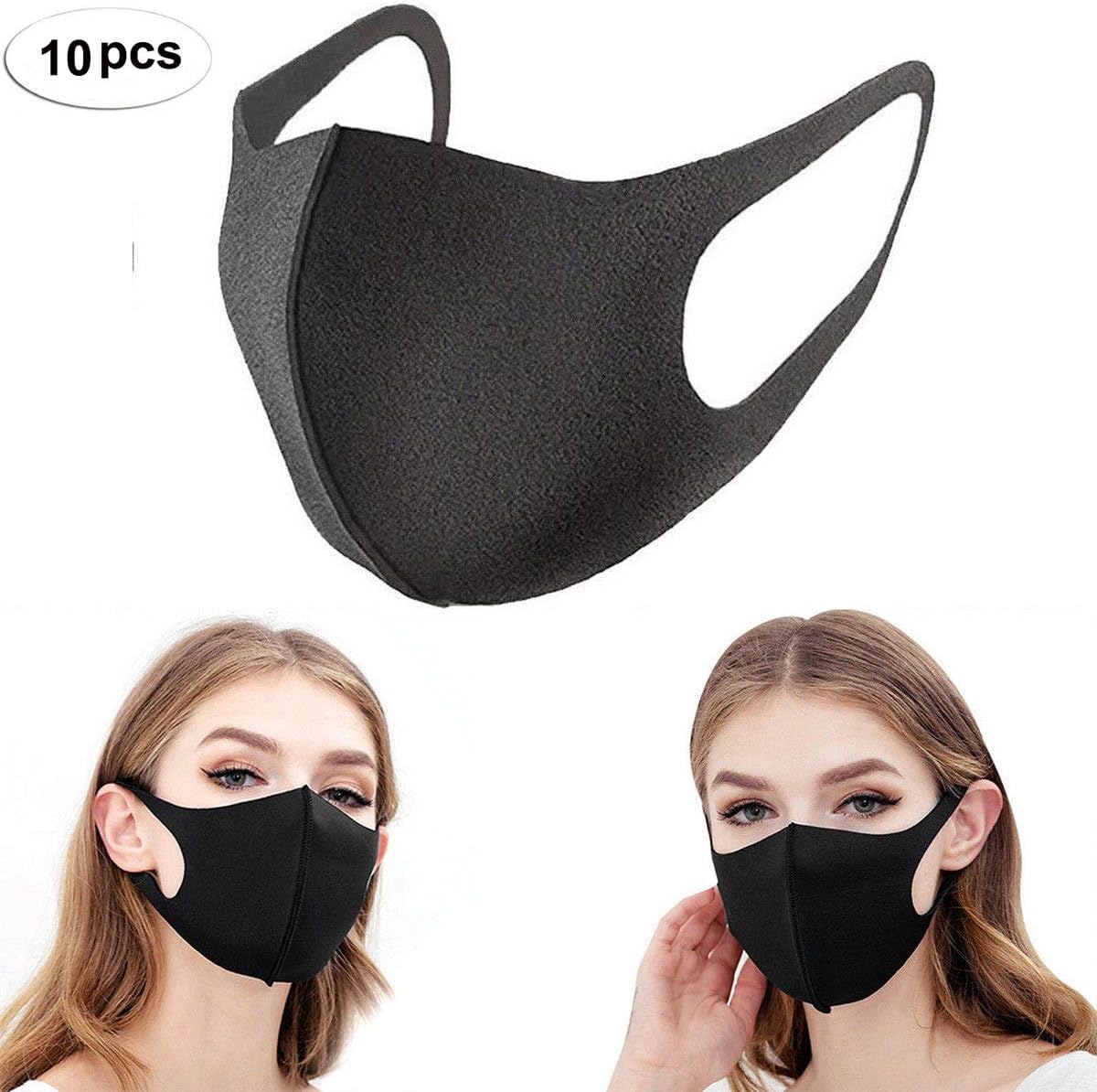 Deysen 10X Washable Earloop Mask Cycling Anti Dust Mouth Face Mask Surgical Respirator