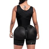 Snatched Body Post Surgery Tummy Control Shapewear Bodysuit | Stage 2 Faja Short Leg | Fajas Colombianas for Post-Op BBL