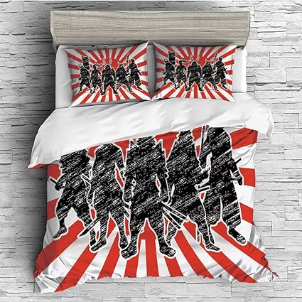 Amazon Com 3 Pieces 1 Duvet Cover 2 Pillow Shams All Seasons