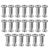 Savagrow 20 Sets M8 x 18mm Furniture Screws