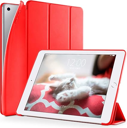 Amazon Dtto Ipad Mini 3 2 1 ケース 超薄型 超軽量 Tpu ソフト Puレザー スマートカバー 三つ折り スタンド スマートキーボード対応 キズ防止 指紋防止 オートスリープ スリープ解除 アップルレッド Dtto タブレットケース 通販
