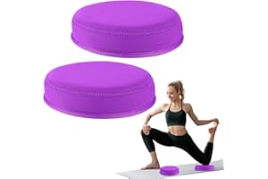ECOESPTI Yoga Knee Pad, 1.57 Inch Thick, Memory Foam and EPE Foam, for Knees Elbows Wrist Hands Head Yoga Pilates Work Out Kn