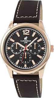 caribbean joe pineapple men's watch