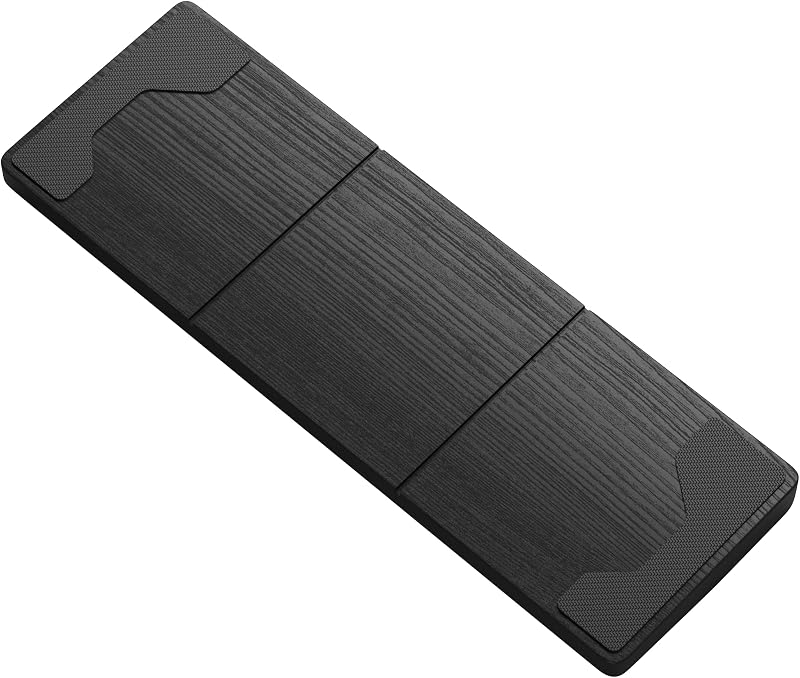 Reposamuñecas de Madera Fresno Blanco Antisudor Compact (Onyx) — foto 4 de 7