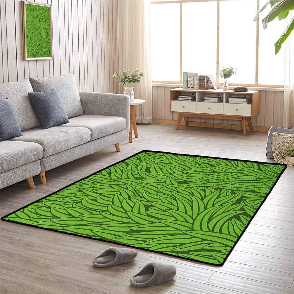 Washable Carpet, AntiSkid Large Area Rugs Presents Decor Idea for Bedroom Livingroom Sitting