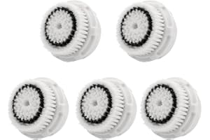 LSQtronics Sensitive Facial Brush Heads for Clarisonic. Face Cleansing Brush Heads for Daily Skin Care. Compatible with Clari