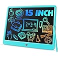 TEKFUN 15inch LCD Writing Tablet Teen Boy Girl Gifts Ideas, Easter Birthday Gifts for Kids, Drawing Board Educational Toys for 6 4 5 3 Year Old Boys, Homeschool and Office Message Memo Board (Blue)