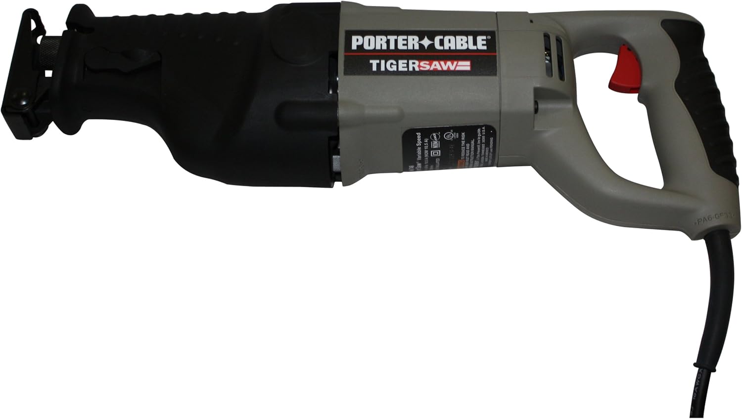 Reciprocating Power Saws PORTER CABLE PC85TRSOK 8.5 Amp Corded Orbital Sawzall Reciprocating Saw