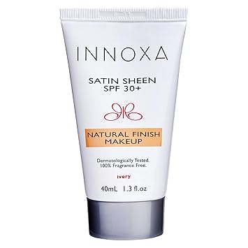 Innoxa Satin Sheen Foundation Spf 30 Plus, Ivory, 40ml