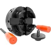 WEN LA4444 4-Inch 4-Jaw Self-Centering Chuck Set with 1-Inch x 8TPI Thread
