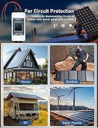DIHOOL 30 Amp Solar Panel Disconnect